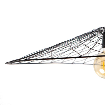 Hanging lamp OLIVER matt black 70x60x15cm