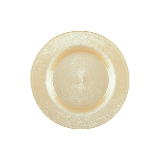 Vanille Dessertbord – Aulica Ginkgo | Elegant Glaswerk | woon-meubel.nl