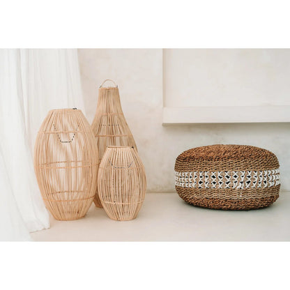 De Macramé Poef - Handgemaakt |woon-meubel.nl