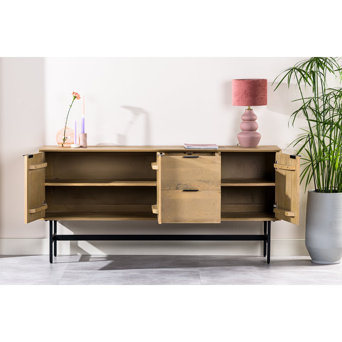 Dressoir 3D, 170 cm, naturel