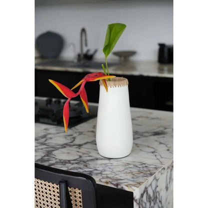 The Sneaky Vaas - Wit Naturel - L | woon-meubel.nl