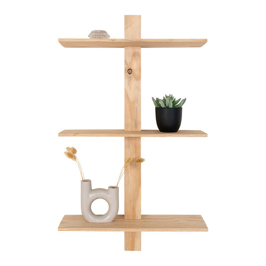 Houten Wandrek met 3 Planken | House Nordic | woon-meubel.nl