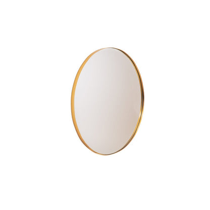 Spiegel - Ronde Wandspiegel - Metaal - Goud - Ø80cm |woon-meubel.nl