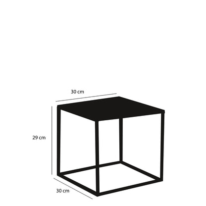 Goa Side Table - Set of 2 - Black