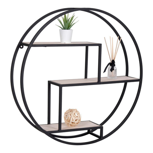 Rotterdamse Wandplank Rond – Industrieel Design | woon-meubel.nl