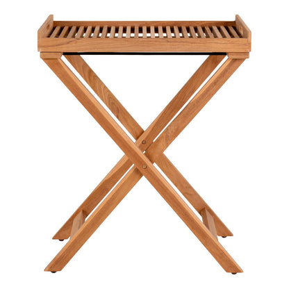 Dienbladtafel van Teakhout – Natuurlijke Elegant & Functioneel