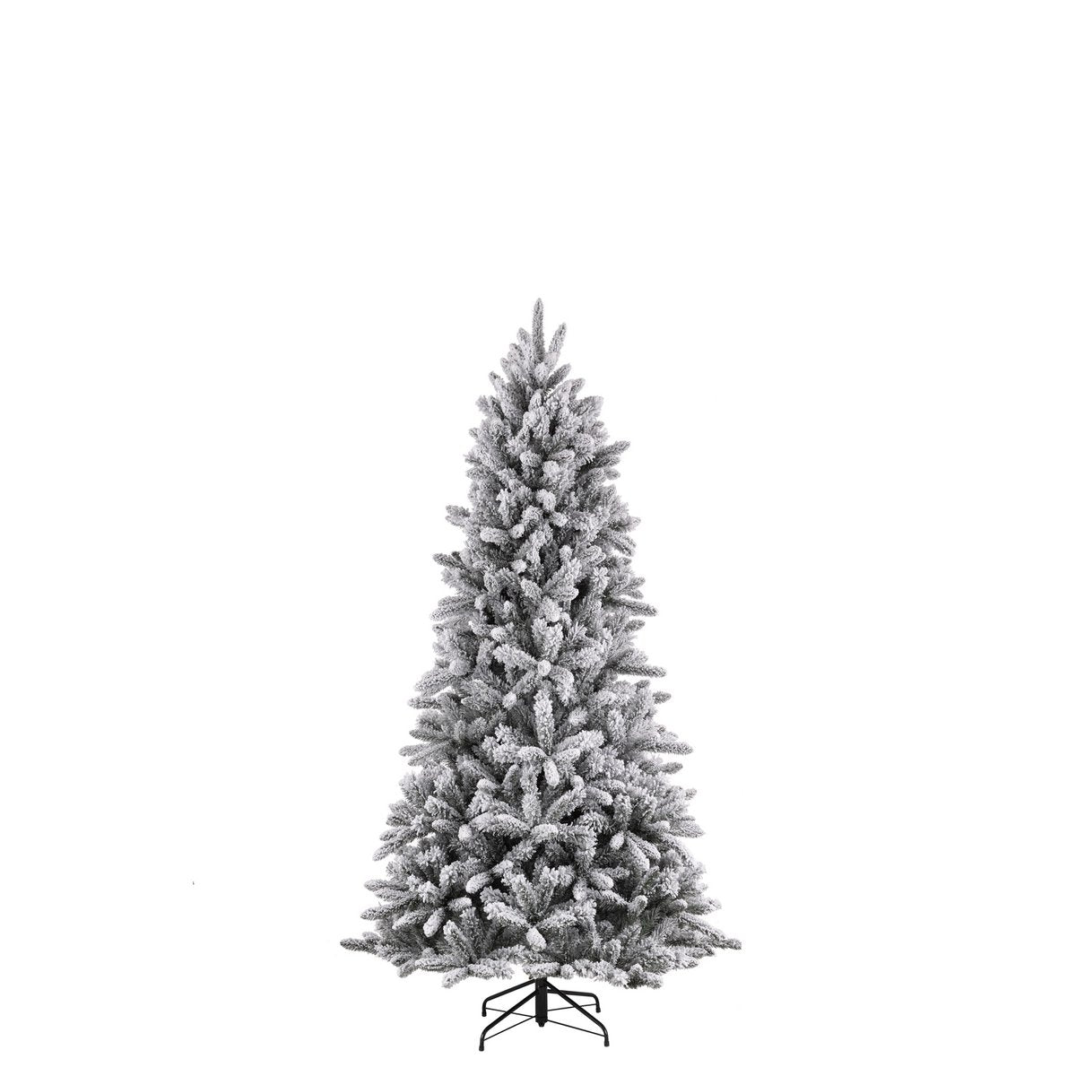 Snowdon Kunstkerstboom - H155 x Ø102 cm - Groen Frosted