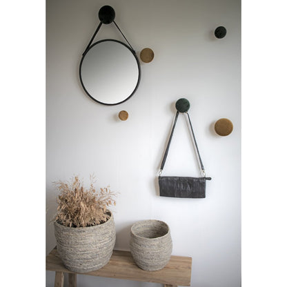 Trapani Spiegel - Hangend, ø38cm Chique |woon-meubel.nl