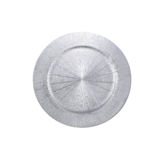 Aulica Terra Silver Onderbord – 31 cm | Elegant & Glanzend Design