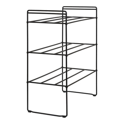 Schoenenrek – 3 Planken | Zwart Metaal | House Nordic