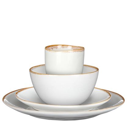 Tabo Dinnerware Set 4 Persons - White