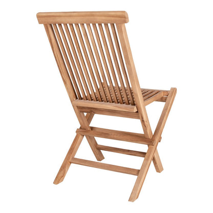 Toledo Dining Chair - Natural, Teak - Set of 2