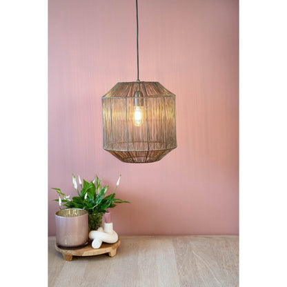 Hanglamp SENNA antiek brons Ø30x32cm | woon-meubel.nl