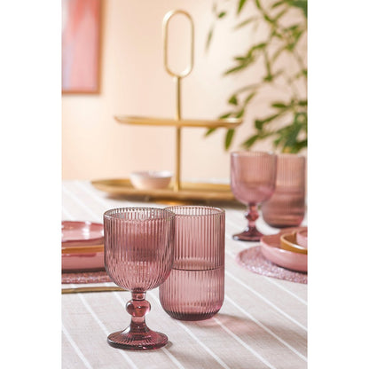 Merlot Drinkglas - 400 ml - Glas - Paars |woon-meubel.nl