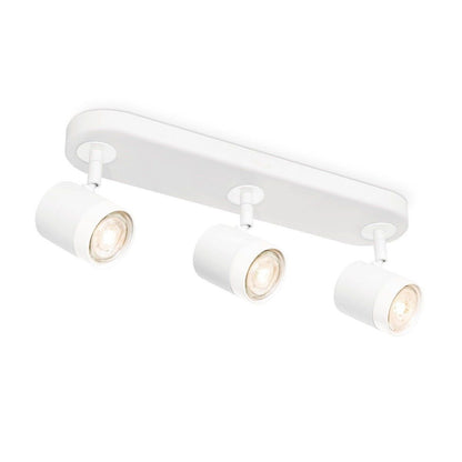 LED Surface-mounted spotlight Manu 3 - incl. dimmable LED lamp - white