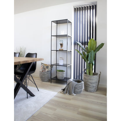 Vita Plank Zwart – Stijlvolle Opbergplank | woon-meubel.nl