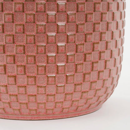 Daan Bloempot - Lichtroze - H18 x Ø19 cm - detail |woon-meubel.nl