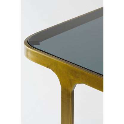 Kevin Side Table - Set of 2 - L48 x W37 x H52 cm - Metal - Gold