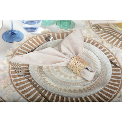 Aulica Dessertbord Blauw Coachella Ø19cm | woon-meubel.nl