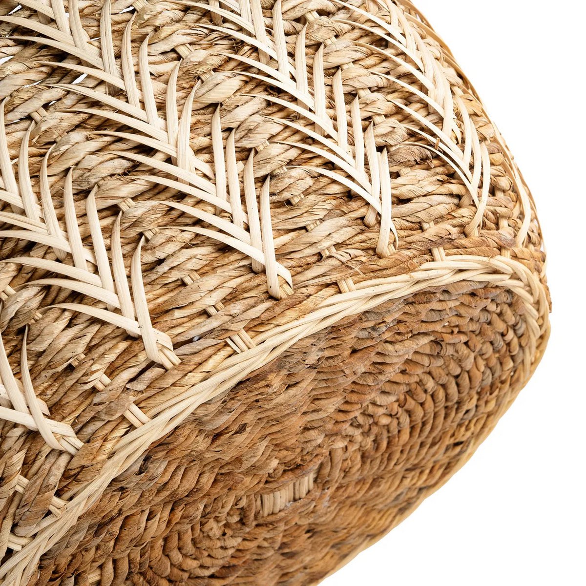 Handgemaakte Rotan Mand - Naturel - M | woon-meubel.nl