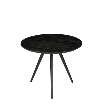 Jailey Side Table - Set of 2 - Recycled Wood - Black