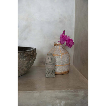 De Whoopy Vaas - Beton Naturel - S |woon-meubel.nl