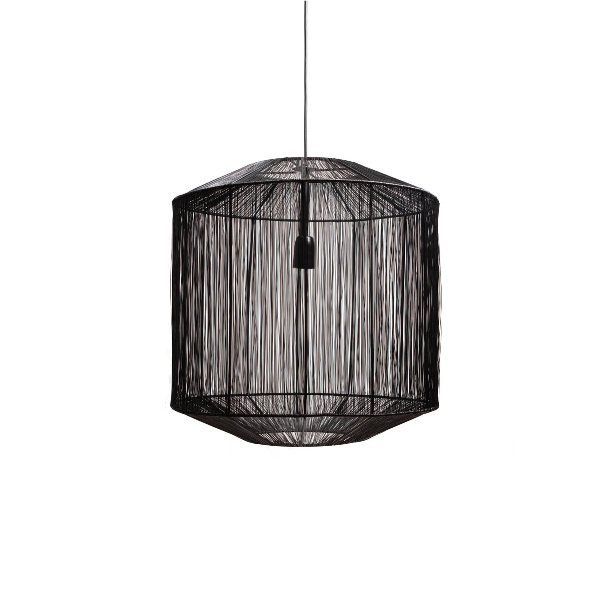 Hanglamp SENNA mat zwart Ø40x43cm