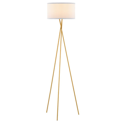 Modern Floor Lamp - Lampshade White - 53x53x138