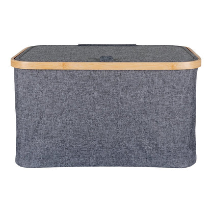 Noto Mand - Donkergrijs, Bamboe/Polyester |woon-meubel.nl