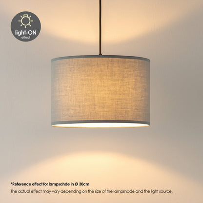 Lampe suspendue Bling-Xxl Beam 6L-Gris-20cm