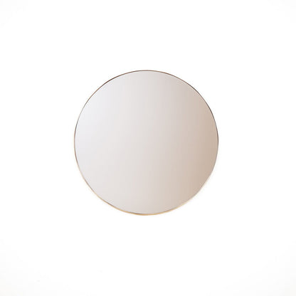 Spiegel - Ronde Wandspiegel - Metaal - Goud - Ø80cm |woon-meubel.nl