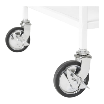 Vita Bar Trolley - White, Steel
