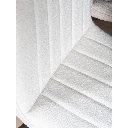 Eetkamerstoel Joppe bouclé Ivory |woon-meubel.nl