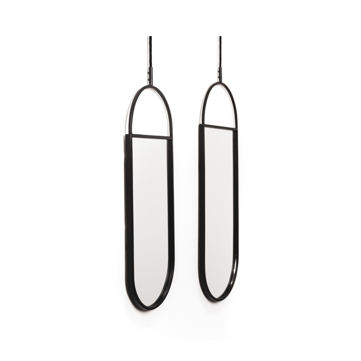 Metalen Wandspiegels - Set van 2