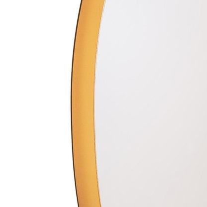 Spiegel - Ronde Wandspiegel - Metaal - Goud - Ø80cm |woon-meubel.nl
