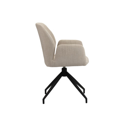 Storm Draaistoel Beige |woon-meubel.nl