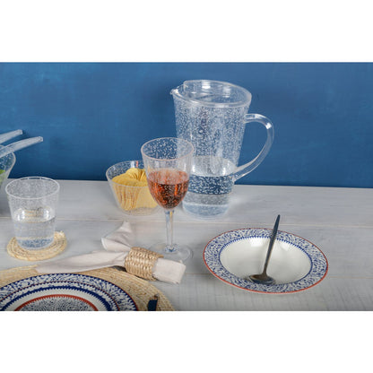 Marie Design Acrylic Wine Glasses - Set of 6