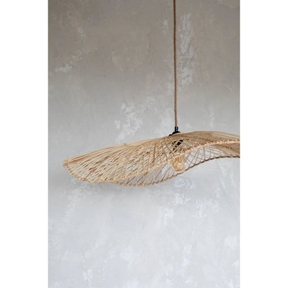 The Chapeau Hanglamp Rotan - Naturel - L |woon-meubel.nl