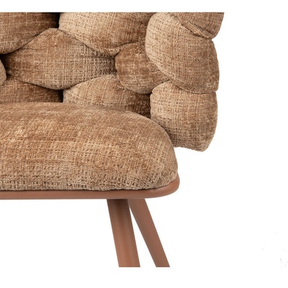 Eetkamerstoelen - Rockstoel karamel (set van 2) | woon-meubel.nl