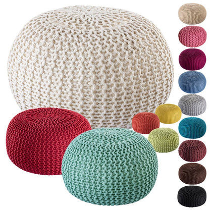 Outdoor Poef – Ø 55 cm – Waterdicht – In Diverse Kleuren |woon-meubel.nl