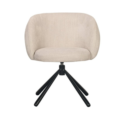 Pebble Swivel Chair Beige
