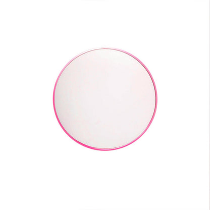 Mirror - round wall mirror - metal - pink - Ø40cm