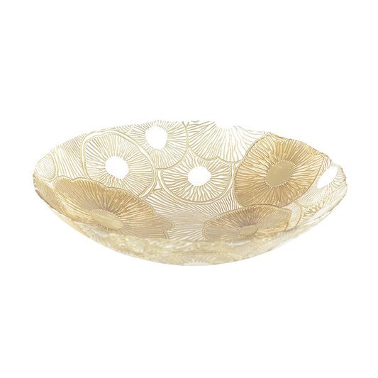 Golden Lotus Fruitschaal 33 cm – Aulica