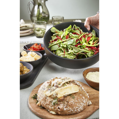 Tomar Bowls and Tray - 200 ml - 100% FSC Mango Wood - Black