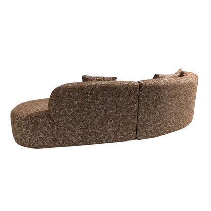 Bank Marbella 4-zits Safiya Terracotta |j woon-meubel.nl
