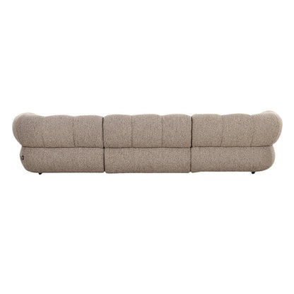 Bank New York 4-zits Zand Boucle | woon-meubel.nl