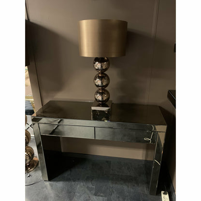 Lampe boule Base Block Sépia