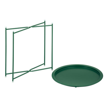 Bijzettafel met opbergruimte – Ø 47 cm | In verschillende kleuren | Voor binnen en buiten