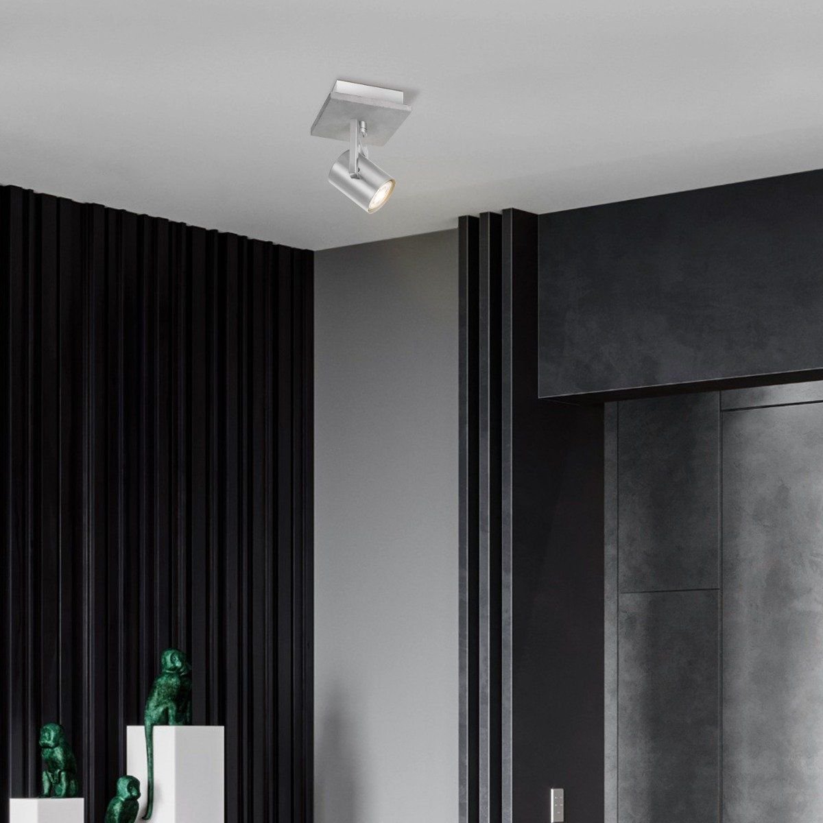 Wandspot Concrete - incl. dimbare LED lamp - beton