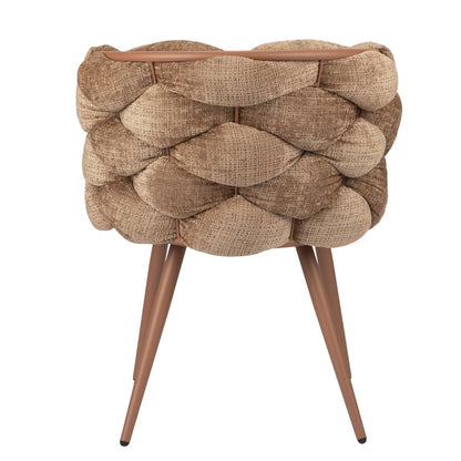 Eetkamerstoelen - Rockstoel karamel (set van 2) | woon-meubel.nl